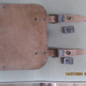 Valódi bőr szett horgolt táskákhoz - táska & tok - táska szett - Meska.hu