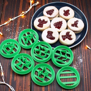 Karácsonyi Linzer Kiszúró Készlet Vagy Darabáron - otthon & életmód - konyhafelszerelés, tálalás - sütés, főzés - sütikiszúró - Meska.hu