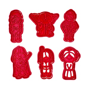  Star Wars 6 db-os Sütikiszúró Készlet Filmes Sütemény Forma Keksz Kiszúró Filmes - otthon & életmód - konyhafelszerelés, tálalás - sütés, főzés - sütikiszúró - Meska.hu