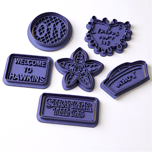 Stranger Thins Sütikiszúró Sütivágó Készlet Netflix Sorozatból 6 db-os - Meska.hu