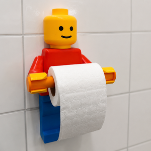 Lego ember WC papír tartó Nagyméretű Dekor - Meska.hu