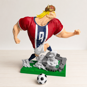 Haaland Viking Focista Szobor � Prémium 3D Nyomtatott � Egyedi Dekoráció és Ajándék Szurkolóknak - Meska.hu