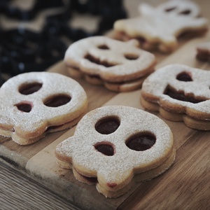  Halloween Linzer Kiszúró Készlet 6 db-os - otthon & életmód - dekoráció - halloween - halloweeni sütikiszúrók - Meska.hu