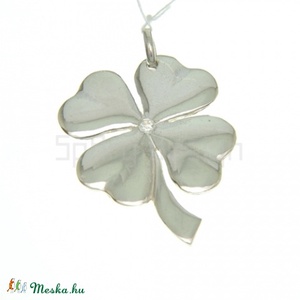 Lóhere Ezüst medál, Ékszer, Nyaklánc, Medál, Fémmegmunkálás, MESKA