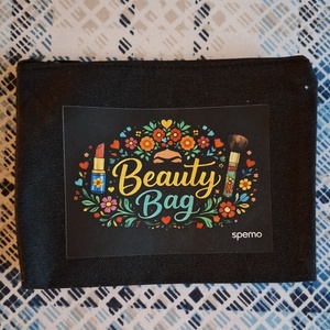 Sminktáska - 15 cm X 22 cm - otthon & életmód - fürdőszoba - fürdőszobai tároló - Meska.hu