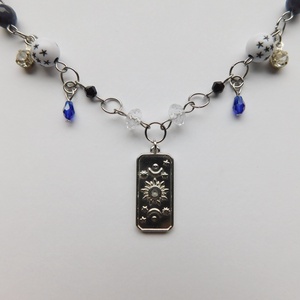 'read the stars' necklace - ékszer - nyaklánc - statement nyaklánc - Meska.hu