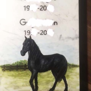 Márvány síremlék névtábla, 3040cm. - otthon & életmód - vallás - temetkezési tárgy - Meska.hu