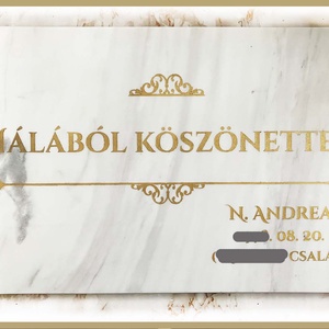 Hálatábla rendelhető - Meska.hu