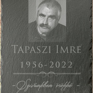 Fényképes emléktábla Imre723368 részére - Meska.hu
