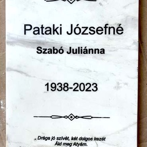 Márvány emléktábla személyre szólóan - otthon & életmód - vallás - temetkezési tárgy - Meska.hu