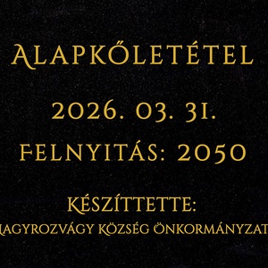 Gránit alapkő tábla  - Meska.hu