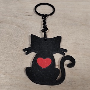 Szerelmes cica kulcstartó, Táska & Tok, Kulcstartó & Táskadísz, Kulcstartó, , MESKA
