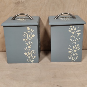 Felújított vintage vákuumos tárolódobozok - Meska.hu