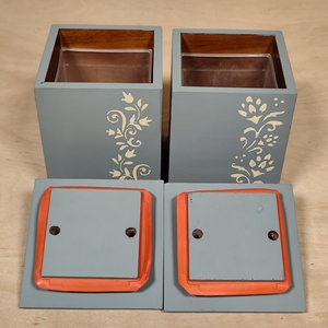 Felújított vintage vákuumos tárolódobozok - otthon & életmód - tárolás & rendszerezés - doboz - Meska.hu