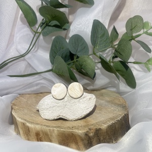 Kör alakú fülbevaló - Meska.hu