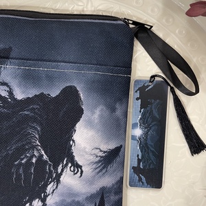 Dementor csókja � sötét fantasy könyvtok, ajándék könyvjelzővel - könyv & zene - könyvtok - Meska.hu