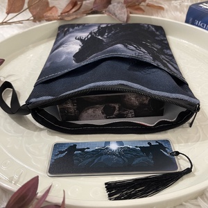 Dementor csókja � sötét fantasy könyvtok, ajándék könyvjelzővel - könyv & zene - könyvtok - Meska.hu