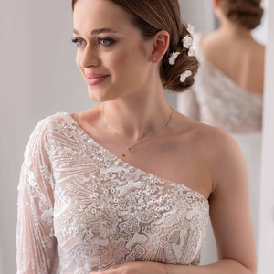 Francesca hajtű hajékszer - esküvő - hajdísz - hajtű - Meska.hu