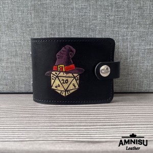 D20 mintás igazolványtartó - wizzard, Táska & Tok, Pénztárca & Más tok, Kártyatartó & Irattartó, , MESKA