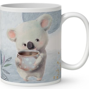 Kérd a Neveddel - Kakaós Koala mintás bögre - otthon & életmód - konyhafelszerelés, tálalás - tálalás - bögre & csésze - Meska.hu