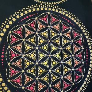 Életvirágos mandala - otthon & életmód - dekoráció - spiritualitás - mandala - Meska.hu
