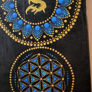 Sárkányos mandala - otthon & életmód - dekoráció - spiritualitás - mandala - Meska.hu