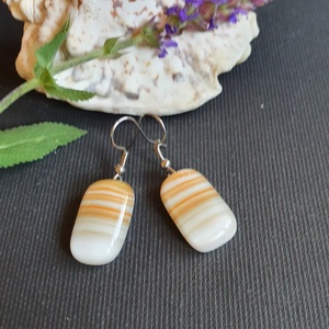 Üvegékszer fülbevaló, Ékszer, Fülbevaló, Fülékszer, Ékszerkészítés, Üvegművészet, MESKA