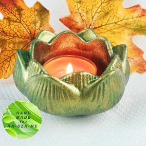 Kicsi lótuszvirág tálka - delicate arany - kellékek & szerszámok - dekorációs kellékek - Meska.hu