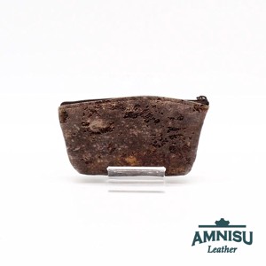 Sötétbarna márványmintás kettő cipzáras kulcstartó - LIMITÁLT B9002 - táska & tok - kulcstartó & táskadísz - kulcstartó - Meska.hu