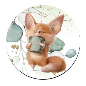 Fox Coffee mintás bögre alátét, , , MESKA
