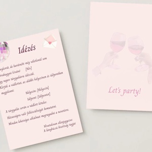 Lánybúcsú idézés személyre szabható grafika (igény szerint nyomtatás) - Meska.hu