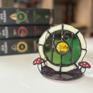 Üveg hobbit lak, Otthon & Életmód, Dekoráció, Asztal és polc dekoráció, Asztaldísz, Üvegművészet, MESKA