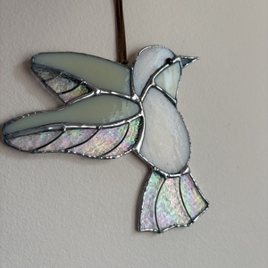 Üveg madár - otthon & életmód - dekoráció - ajtó- és ablak dekoráció - ablakdísz - Meska.hu