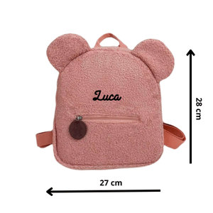 Macis gyerekhátizsák egyedi névvel - játék & sport - ovis felszerelés - ovis hátizsák - Meska.hu