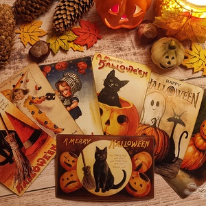 Vintage képeslap - Halloween 6. -  - Meska.hu