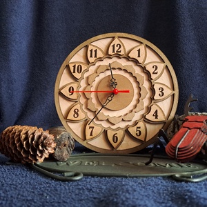 Falióra Flower - otthon & életmód - dekoráció - fali és függő dekoráció - falióra & óra - Meska.hu