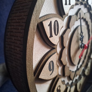 Falióra Flower - otthon & életmód - dekoráció - fali és függő dekoráció - falióra & óra - Meska.hu