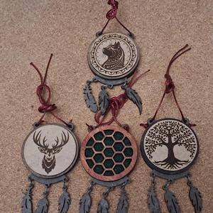 Autóillatosító álomfogó stílusú - otthon & életmód - autó - autós illatosító - Meska.hu