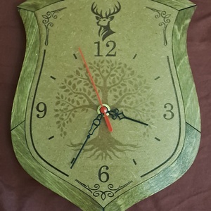 Falióra ( életfa és szarvas mintával ) - Meska.hu