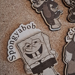 Hűtőmágnes ( mesefigurák ) - otthon & életmód - konyhafelszerelés, tálalás - konyhai dekoráció - hűtőmágnes - Meska.hu