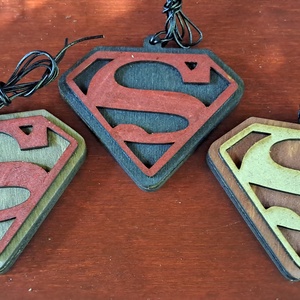 Autóillatosító ( superman ) - otthon & életmód - autó - autós illatosító - Meska.hu