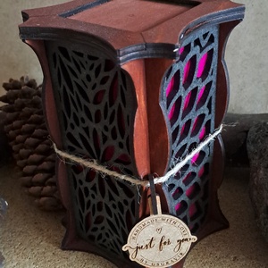 Hangulatvilágítás ( Mandala ), Otthon & Életmód, Lámpa, Hangulatlámpa, Famegmunkálás, MESKA