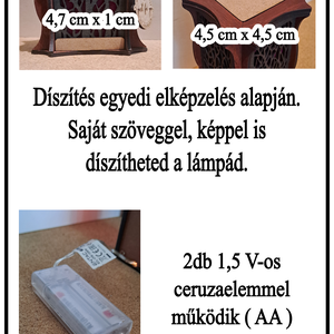 Hangulatvilágítás Minimal ( Forest ) - otthon & életmód - lámpa - hangulatlámpa - Meska.hu