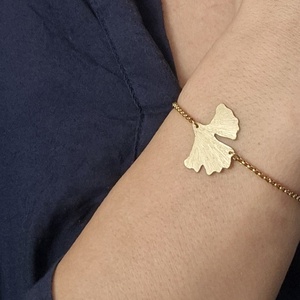 Ginkgo biloba karkötő - ékszer - karkötő - karperec - Meska.hu