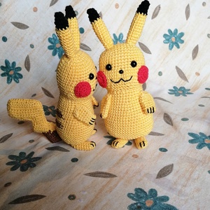 Pikachu, Játék & Sport, Plüssállat & Játékfigura, Más figura, Horgolás, Meska