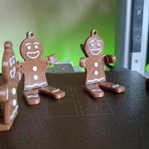 Mézi alakú kulcstartó / karácsonyfadísz/ ajándék kísérő - táska & tok - kulcstartó & táskadísz - táskaakasztó - Meska.hu