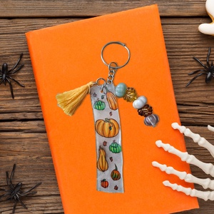 Halloweeni kulcstartó, Táska & Tok, Kulcstartó & Táskadísz, Kulcstartó, Ékszerkészítés, MESKA