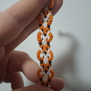 Rókás karkötő, Ékszer, Karkötő, Fonott karkötő, Csomózás, MESKA