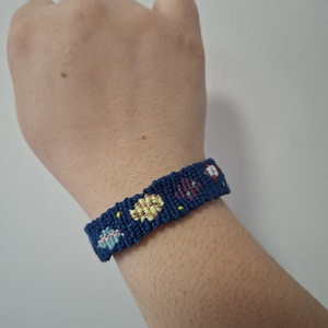 Bolygós karkötő, Ékszer, Karkötő, Fonott karkötő, Csomózás, MESKA