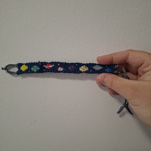 Bolygós karkötő - ékszer - karkötő - fonott karkötő - Meska.hu